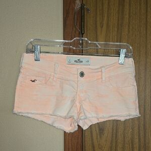 Hollister Women's Light Peach Jean Shorts